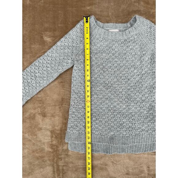 Banana Republic Gray Knit Sweater Made of Italian Yarn Women’s Size Medium - Picture 5 of 6